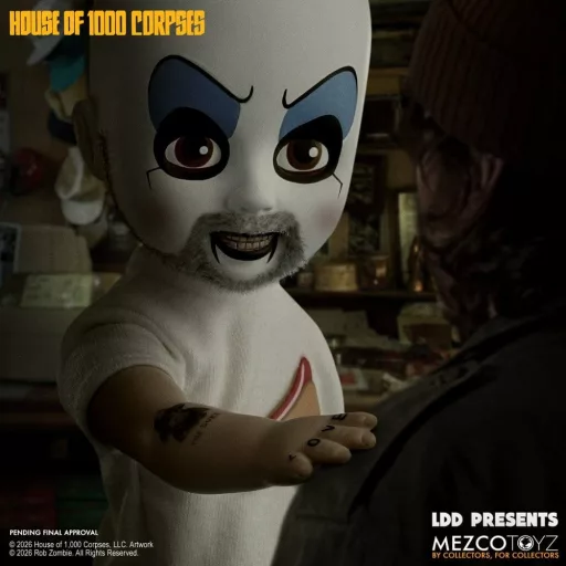 House of 1000 Corpses LDD Presents Doll Captain Spaulding 25 cm