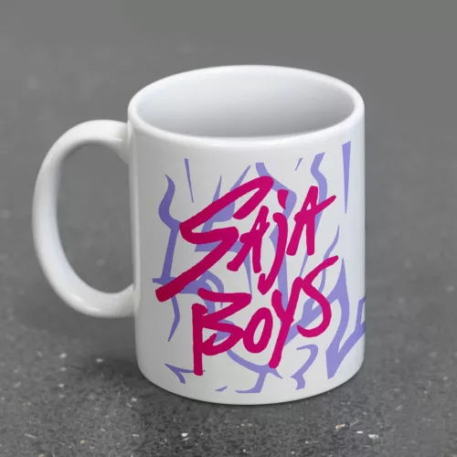 KPop Demon Hunters Mug Saja Boys Logo
