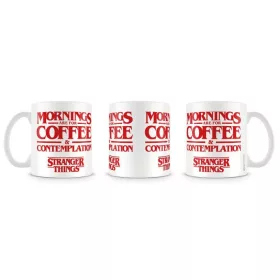 Stranger Things Mug Coffee and Contemplation