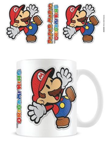 Paper Mario Mug Sticker