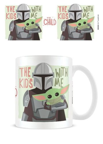 Star Wars The Mandalorian Bögre The Kids With Me