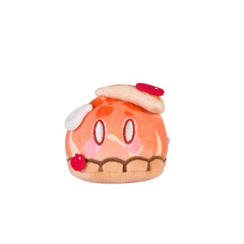 Genshin Impact Slime Sweets Party Series Plüss Figura Pyro Slime Apple Pie Style 7 cm