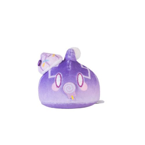 Genshin Impact Slime Sweets Party Series Plüss Figura Electro Slime Blueberry Candy Style 7cm