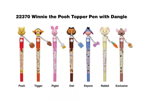 Winnie-the-Pooh 3D Head Topper Spinning Pen