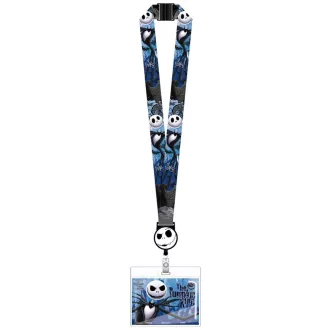   The Nightmare Before Christmas Deluxe Lanyard with Card Holder The Pumpkin King