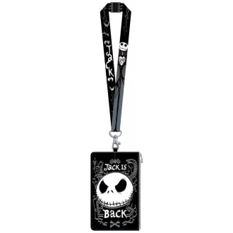   The Nightmare Before Christmas Lanyard with Pouch Passport Holder