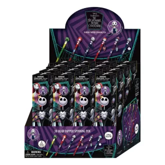 Nightmare before Christmas pen 3D Head Topper Spinning Pen