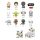 Star Wars PVC Bag Clips Series 2 Display (24)