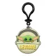 Star Wars Soft Touch PVC Bag Clip Baby Yoda Levitate