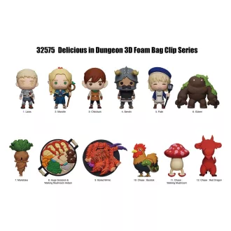 Delicious in Dungeon PVC Bag Clips Series 1 Display (24)