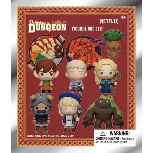 Delicious in Dungeon PVC Bag Clips Series 1 Display (24)