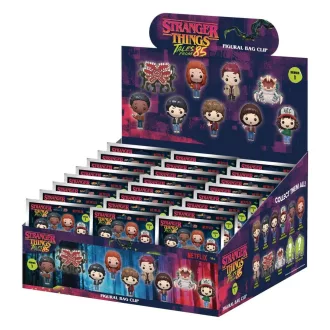   Stranger Things Tales of '85 3D PVC Bag Clips Series 1 Display (24)