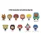 Scooby-Doo 3D PVC Bag Clips Series 2 Display (24)
