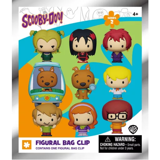 Scooby-Doo 3D PVC Bag Clips Series 2 Display (24)