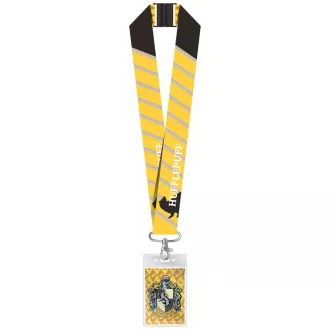 Harry Potter Deluxe Lanyard with Card Holder Hufflepuff