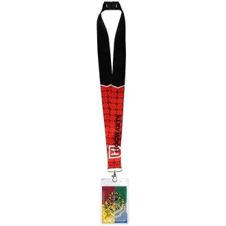 Harry Potter Deluxe Lanyard with Card Holder Hogwarts Crest