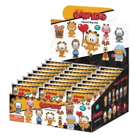 Garfield 3D Foam Bag Clips Serie 1 Display (24)