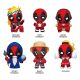 Marvel 3D Magnets Deadpool Classic Series 1 Display (12)