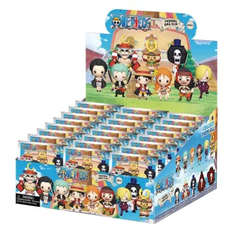 One Piece 3D PVC Bag Clips Series 2 Display (24)