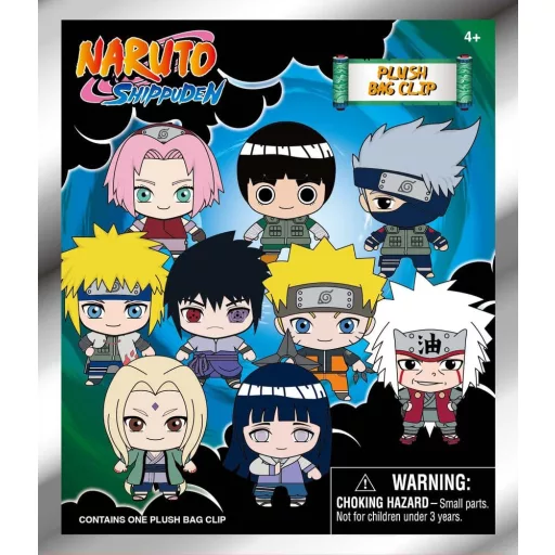 Naruto Plush Bag Clips Display (24)