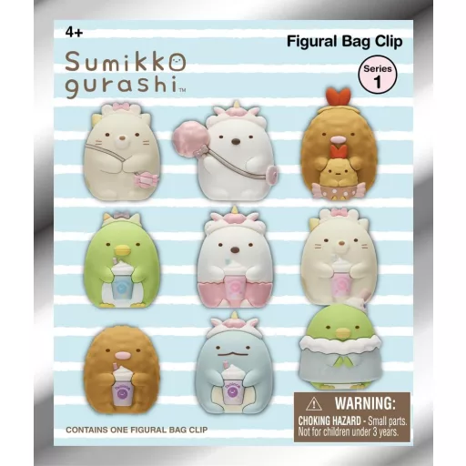 Sumikko Gurashi 3D PVC Bag Clips Series 1 Blind Bag Display (24)