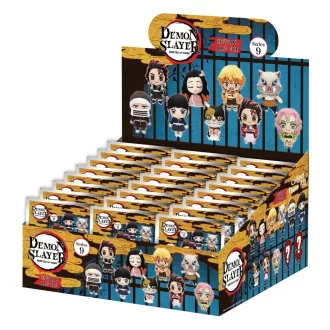   Demon Slayer: Kimetsu no Yaiba 3D PVC Bag Clips Series 9 Blind Bag Display (24)