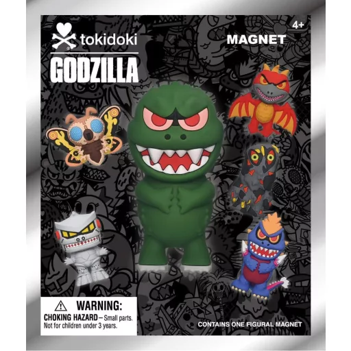 Tokidoki x Godzilla Magnets Blind Pack Serie 1 Display (12)