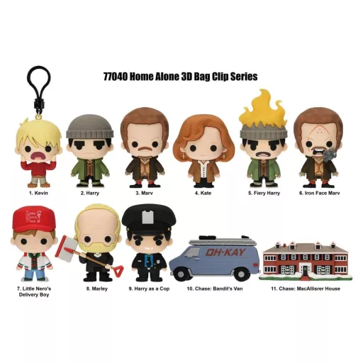 Home Alone 3D PVC Bag Clips Series 1 Blind Bag Display (24)