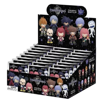 Kingdom Hearts 3D PVC Bag Clips Series 4 Display (24)