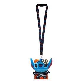 Lilo & Stitch Lanyard Stitch Skeleton with Card Holder
