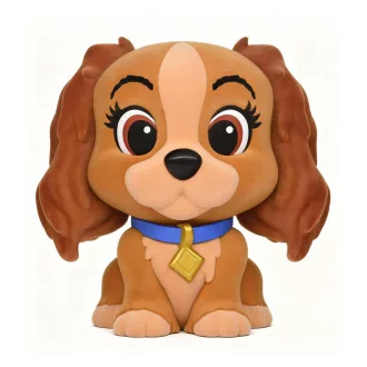  Lady and the Tramp Figural Bank Lady (with special Flocking) 20 cm