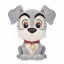 Lady and the Tramp Figural Bank Tramp (with special Flocking) 20 cm
