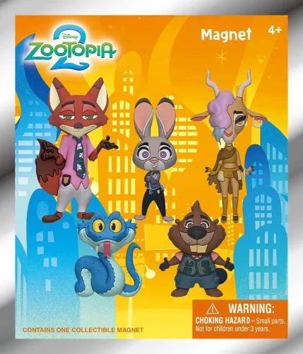 Zootopia 2 Magnets blind pack Series 1 Display (12)