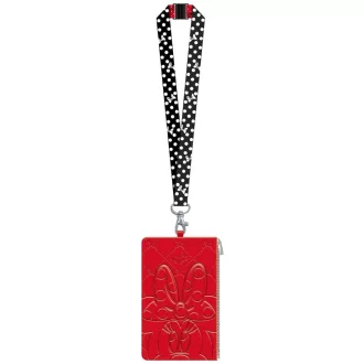 Minnie Mouse Lanyard with Pouch Passport Holder
