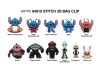 Lilo & Stitch 3D Foam Bag Clips Stitch in Space Display (24)