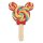 Disney Soft Touch Magnet Mickey Lollipop Red