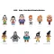 A Goofy Movie 3D Foam Bag Clips Series 74 Display (24)