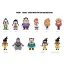 A Goofy Movie 3D Foam Bag Clips Series 74 Display (24)