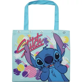 Stitch Tote bag blue
