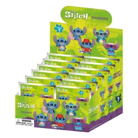   Lilo & Stitch 3D Magnets Stitch Series 5 Blind Pack Display (12)