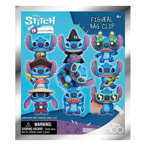 Lilo & Stitch 3D Foam Bag Clips Costumes Series 3 Display (24)