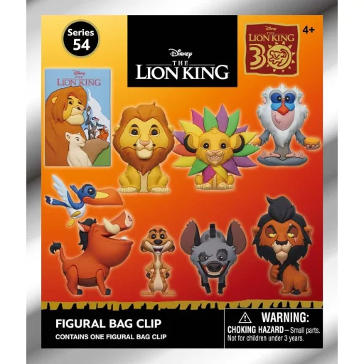 The Lion King 3D PVC Bag Clips Display (24)