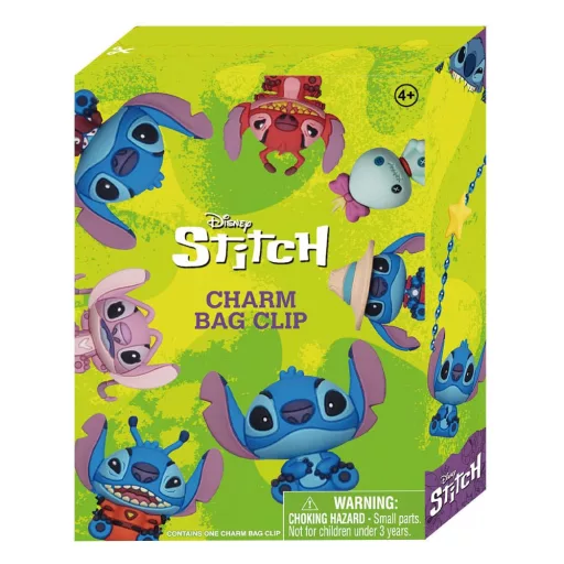 Lilo & Stitch PVC Bag Clips Stitch Charm Display (24)