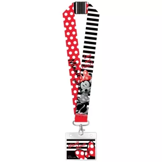 Mickey Mouse Deluxe Lanyard with Card Holder Minnie