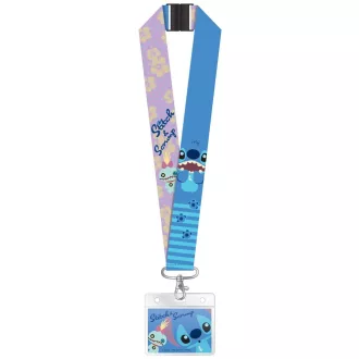Stitch Deluxe Lanyard with Card Holder