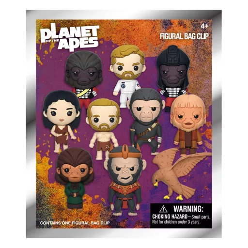 Planet of the Apes 3D Foam Bag Clips Series 1 Display (24)