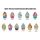Disney Princess 3D Foam Bag Clips Cupcake Display (24)