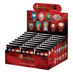 Descendants 3D Foam Bag Clips Series 1 Display (24)