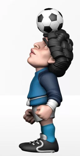Argentina Football Legend Minix Figure Maradona Life is Life Warm Up 12 cm