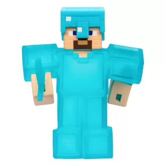   Minecraft Heroes of Goo Jit Zu Meteor Madness Stretch Figura Steve 12 cm